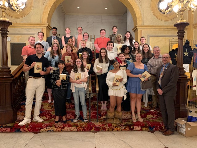 La Salle students attended “Hamilton” at the Academy of&nbsp;Music